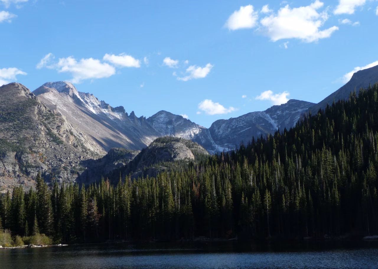 Rocky Mountain National Park · Glacial valley viewed from Bear Lake