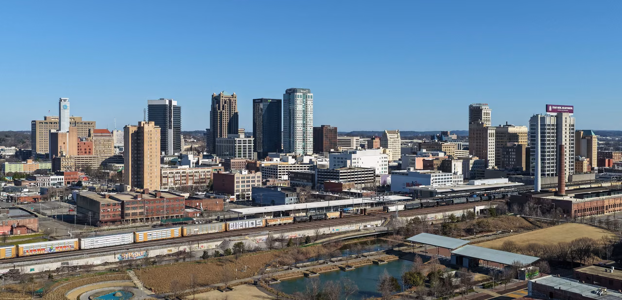 Cityscape of Birmingham