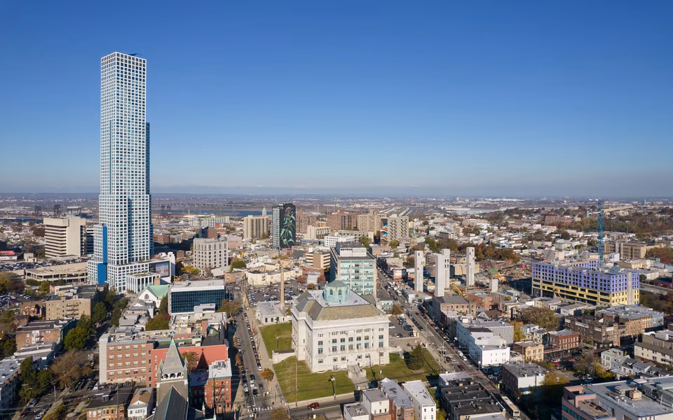 Jersey City · Journal Square and the surrounding city