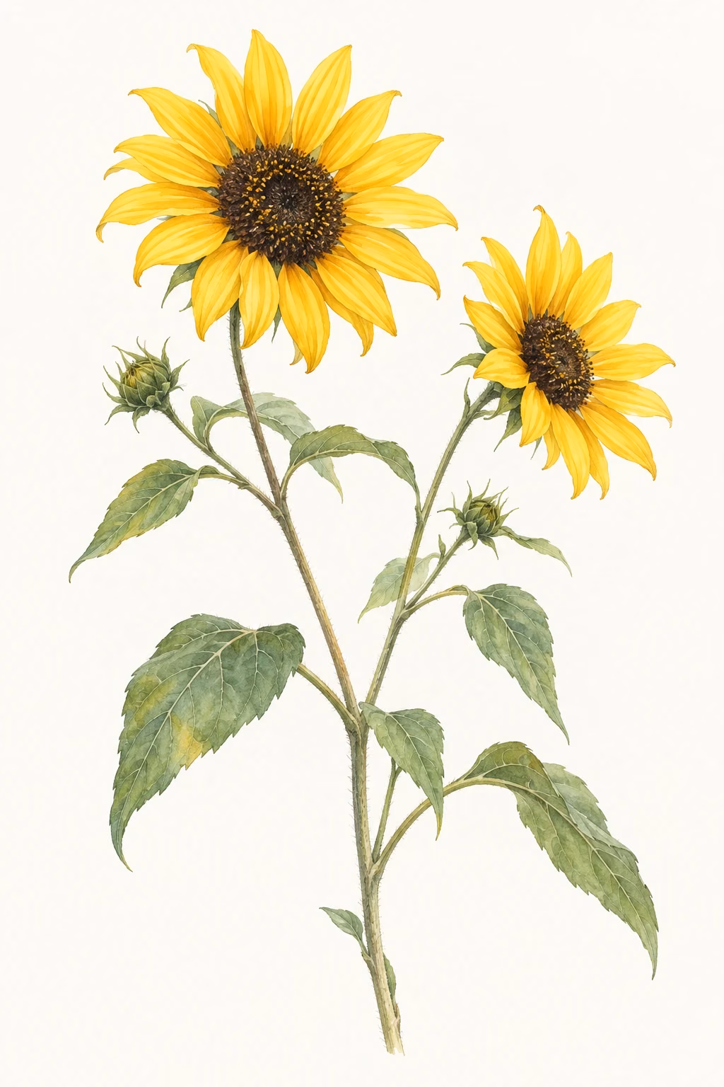 Sunflower · State flower illustration