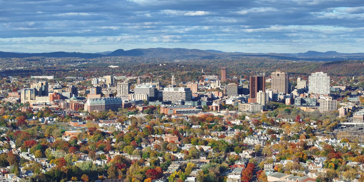New Haven · University and city side by side