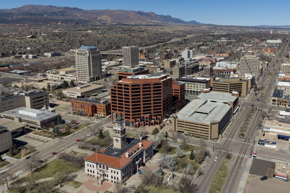 Colorado Springs Cityscape