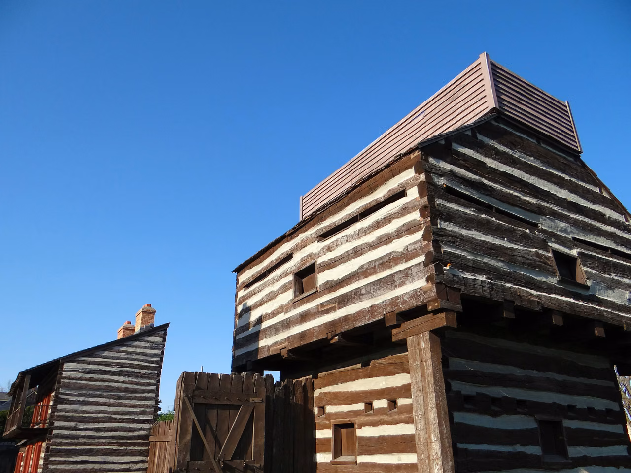 Fort Wayne · A modern reconstruction of the historic wooden fort