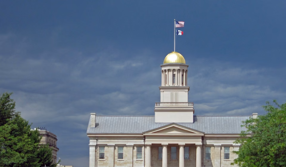 Iowa City · Old State Capitol of the University of Iowa