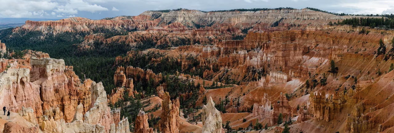 Bryce Canyon hoodoos · The view from Sunrise Point