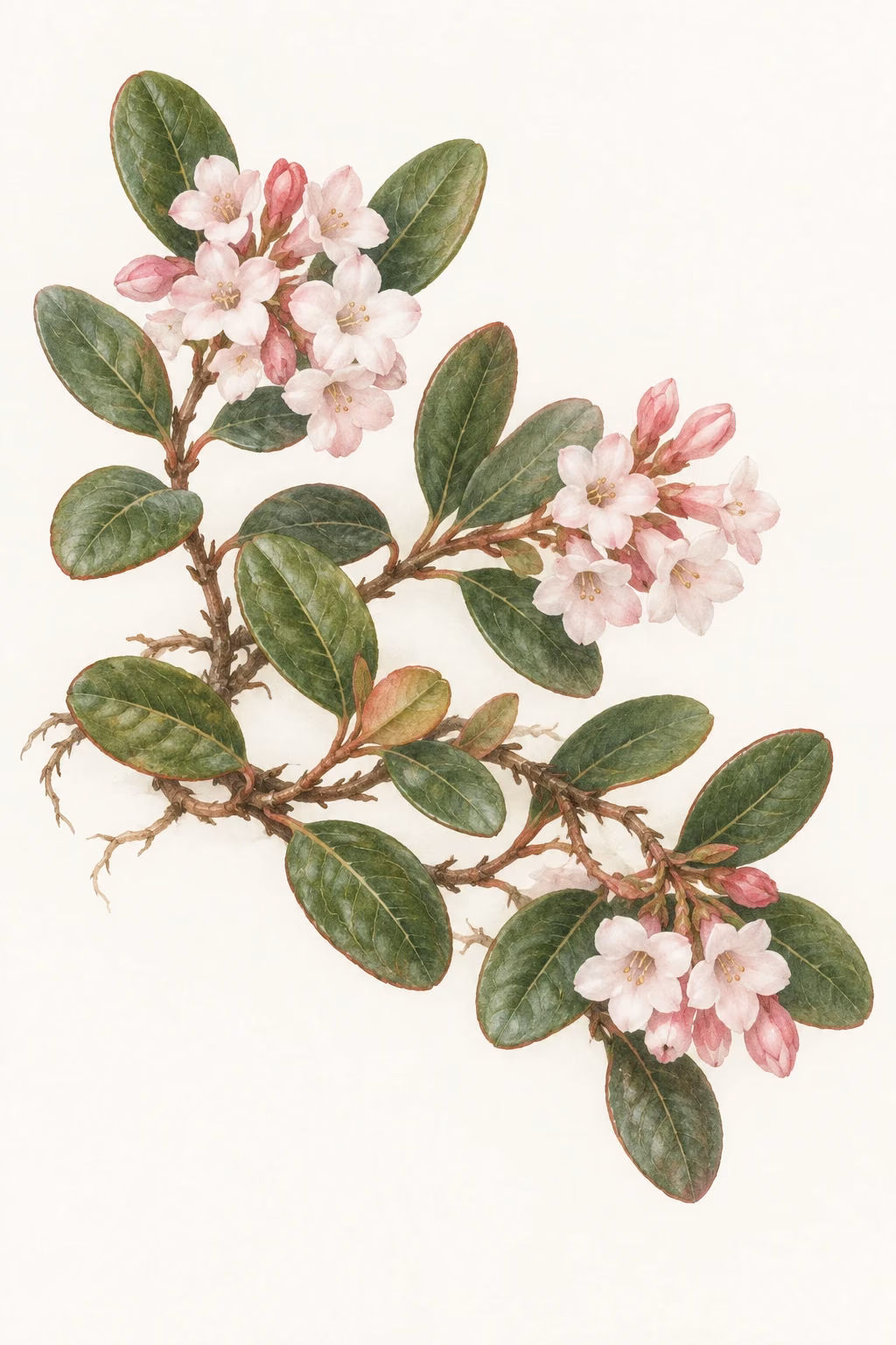 Mayflower · State flower illustration