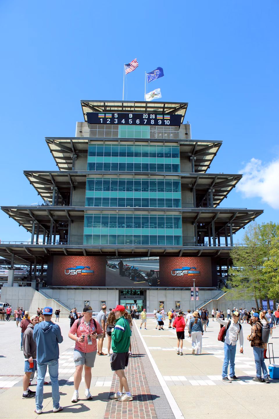 Speedway control tower · May 2026