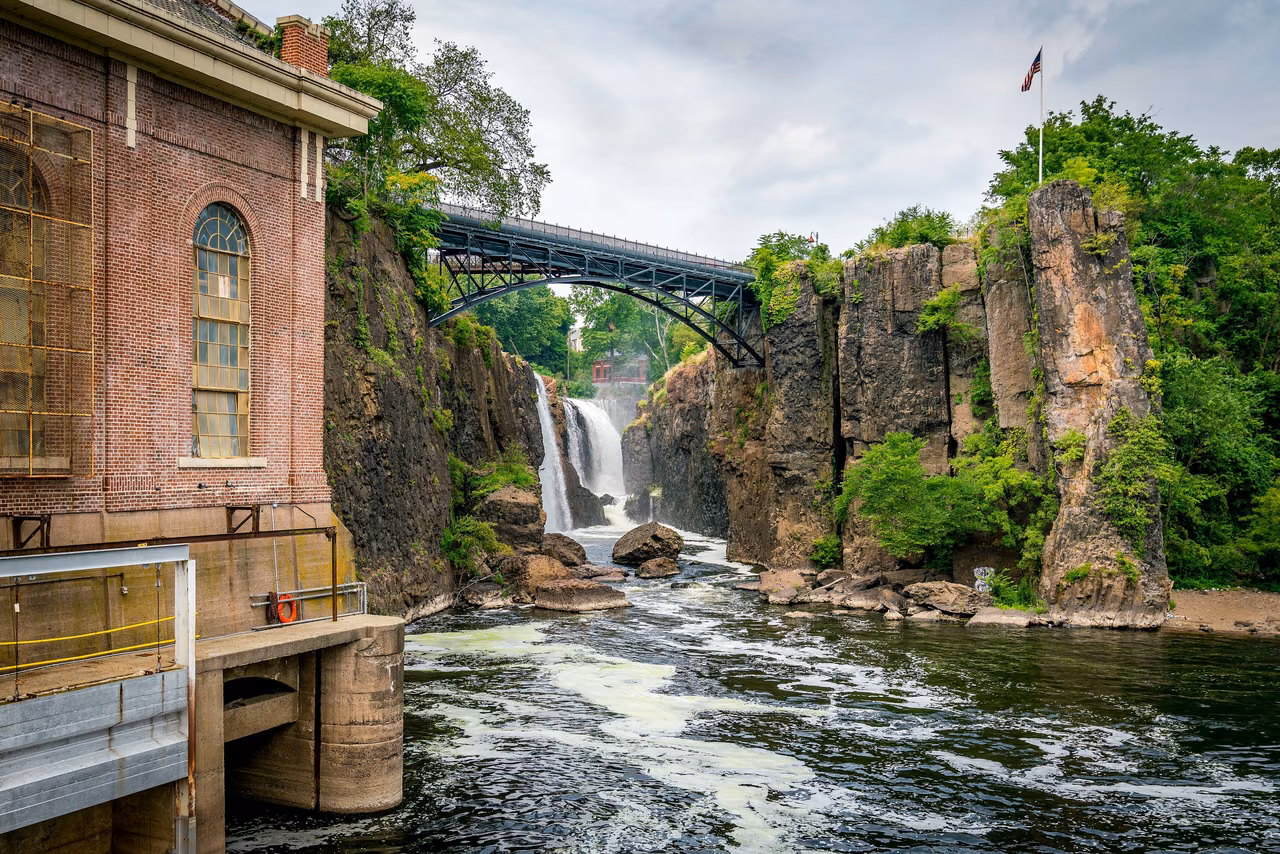Paterson Great Falls · Water power in the city