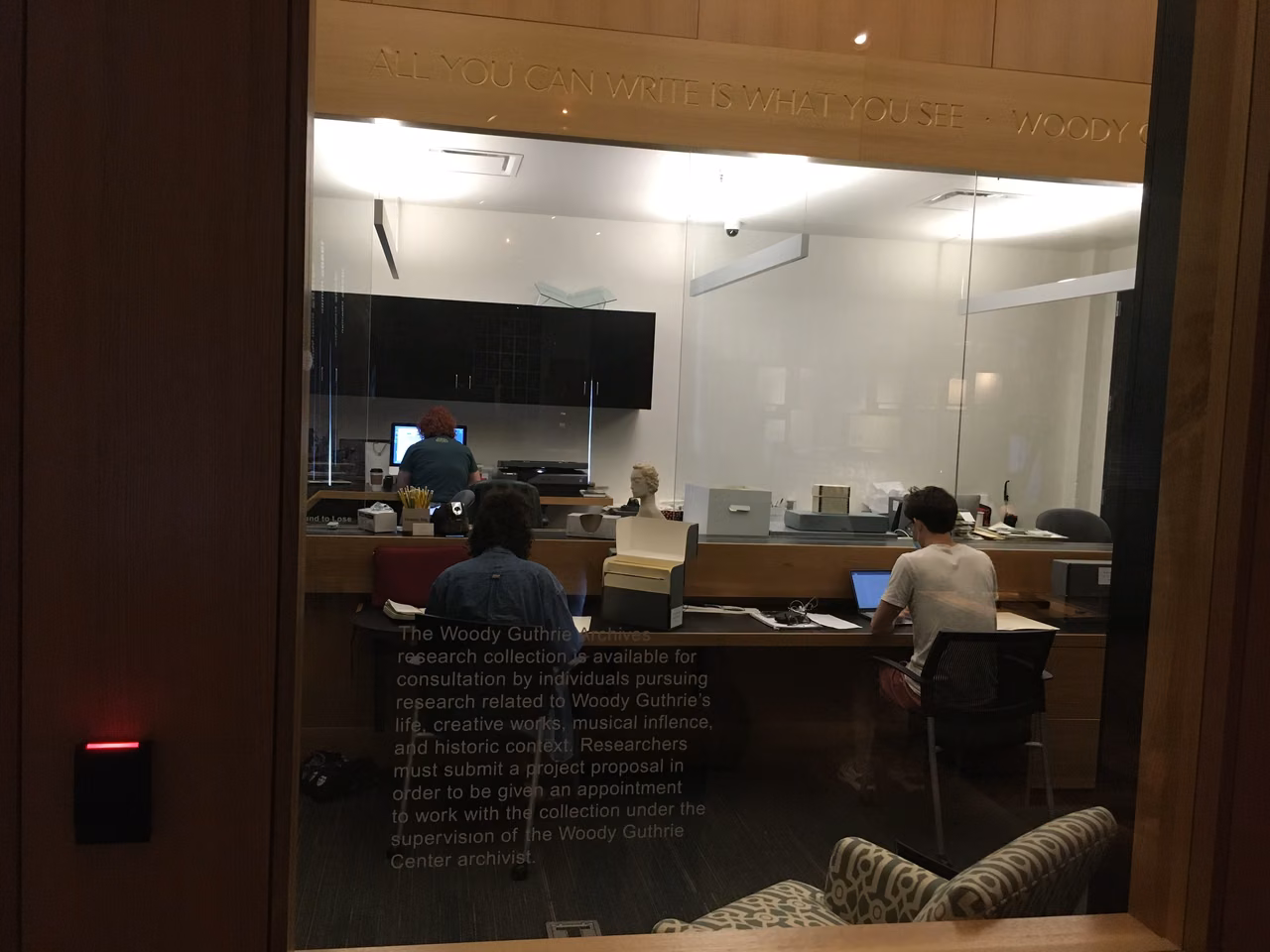 Woody Guthrie Center - Archival Research Work