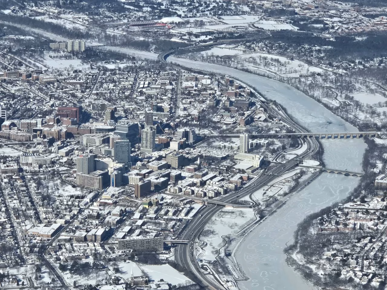 New Brunswick · February 2026 Aerial City Photography