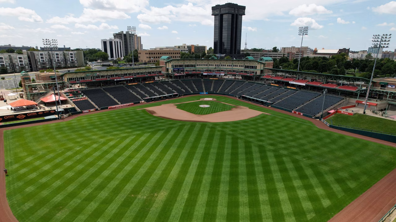 Springfield · Downtown and Hammons Field
