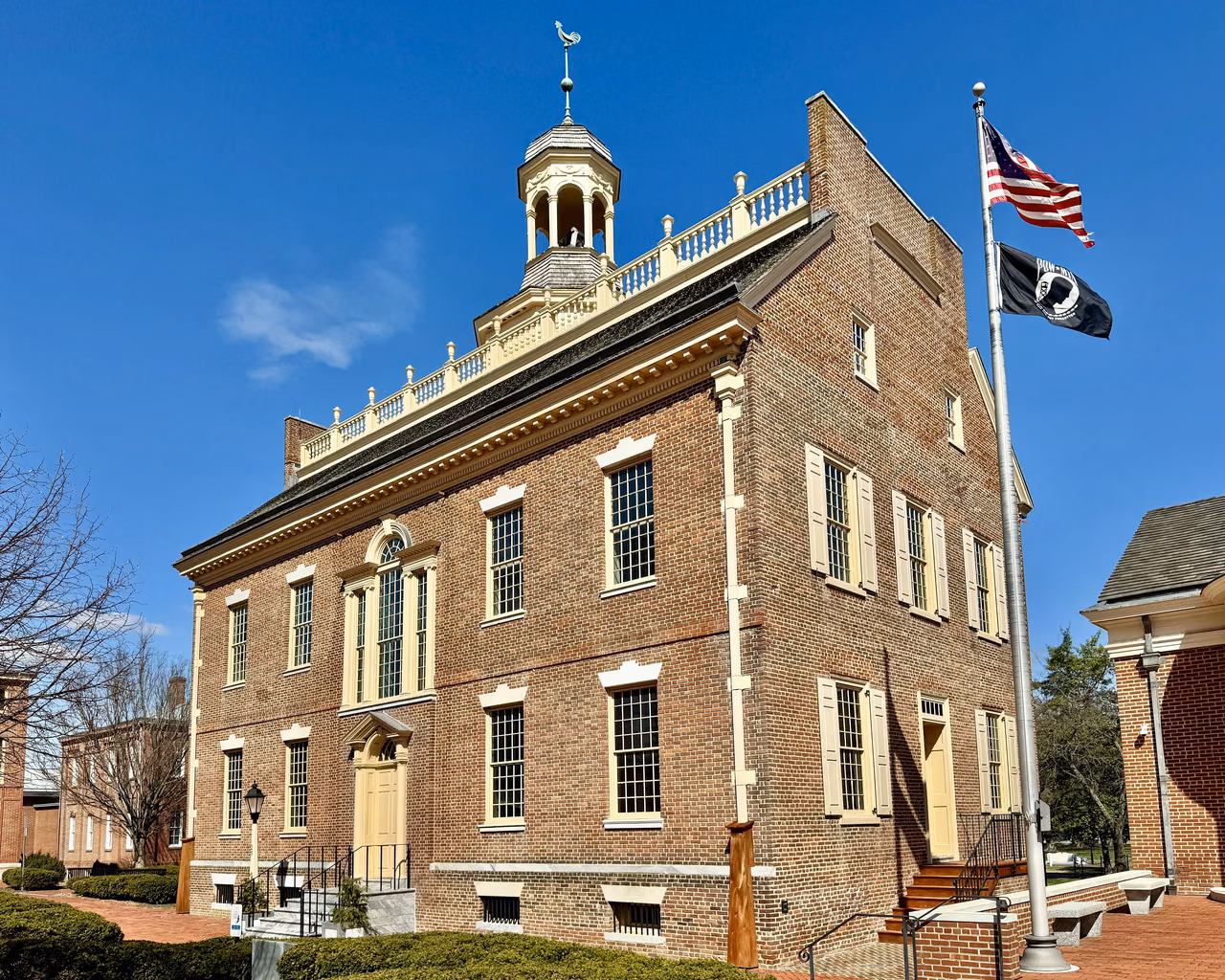 Dover · The Old State House, completed in 1791